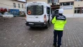 Merzifon’da Okul Servislerine Jandarma Denetimi