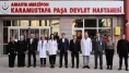 Vali Bakan'dan Merzifon Hastanesinde Sağlık Mesaisi