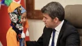 23 Nisan Etkinlikleri Kapsamında Yabancı Halk Dansları Ekiplerinden Vali Önder Bakan’a Ziyaret