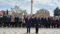 Merzifon'da 23 Nisan Coşkusu: Atatürk Anıtı'na Çelenk Sunuldu