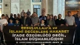Leman Dergisi ve Gazze'deki Katliam Amasya’da Protesto Edildi
