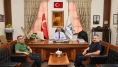 Başkan Alp Kargı Belediyede Konuklarını Ağırladı