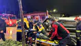 Merzifon'da Gece Kazası: Araç Takla Attı, 1 Kişi Yaralandı