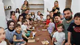 Taşhan’da Minik Ellerden Renkli Eserler
