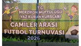Merzifon'da Camiler Arası Futbol Turnuvası Coşkusu Başladı!