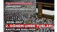 Amasya’da 2. Dönem Umre Turları Başlıyor