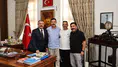 Merzifon Belediyesi'nde Dikkat Çeken Ziyaretler!