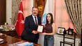 Merzifon'un Gururu Başkanlıkta Ağırlandı