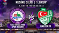Amasyaspor FK deplasmandan puansız dönüyor: 1-0