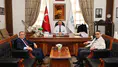 Başkan Kargı Konuklarını Ağırladı