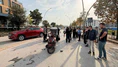 Motokurye ile Otomobil Çarpıştı: 2 Yaralı!