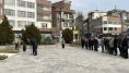 Merzifon'da Meslek Onuru Anıt Önünde Taçlandı