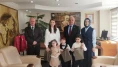 Çocuklar Müdürlükte Bayram Estirdi