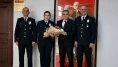 Emniyetten Kaymakam Karaaslan’a Ziyaret