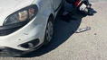 Motosiklet ile Otomobil Çarpıştı: 2 Yaralı