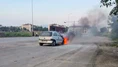 Otomobilin Motor Bölümü Alev Aldı