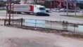 Tır, Önüne Aldığı Aracı Sürükleyerek Kazaya Neden Oldu - O Anlar Kamerada!