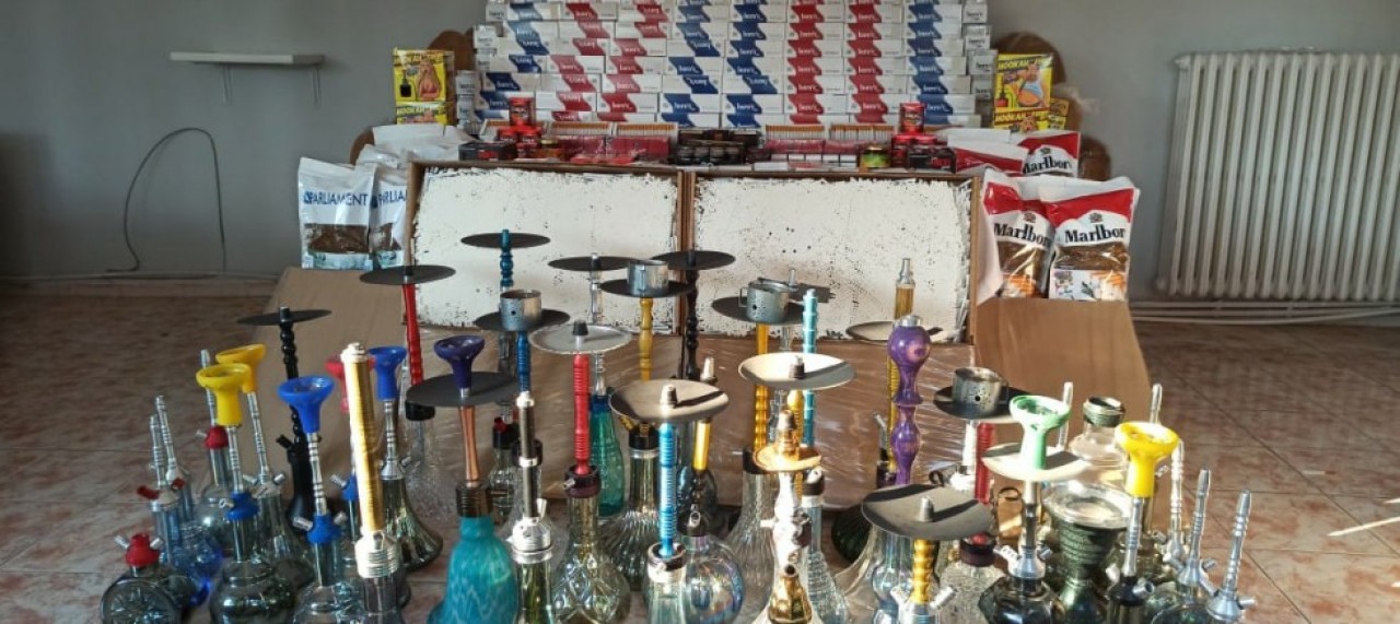 141 BİN MAKARON ELE GEÇİRİLDİ