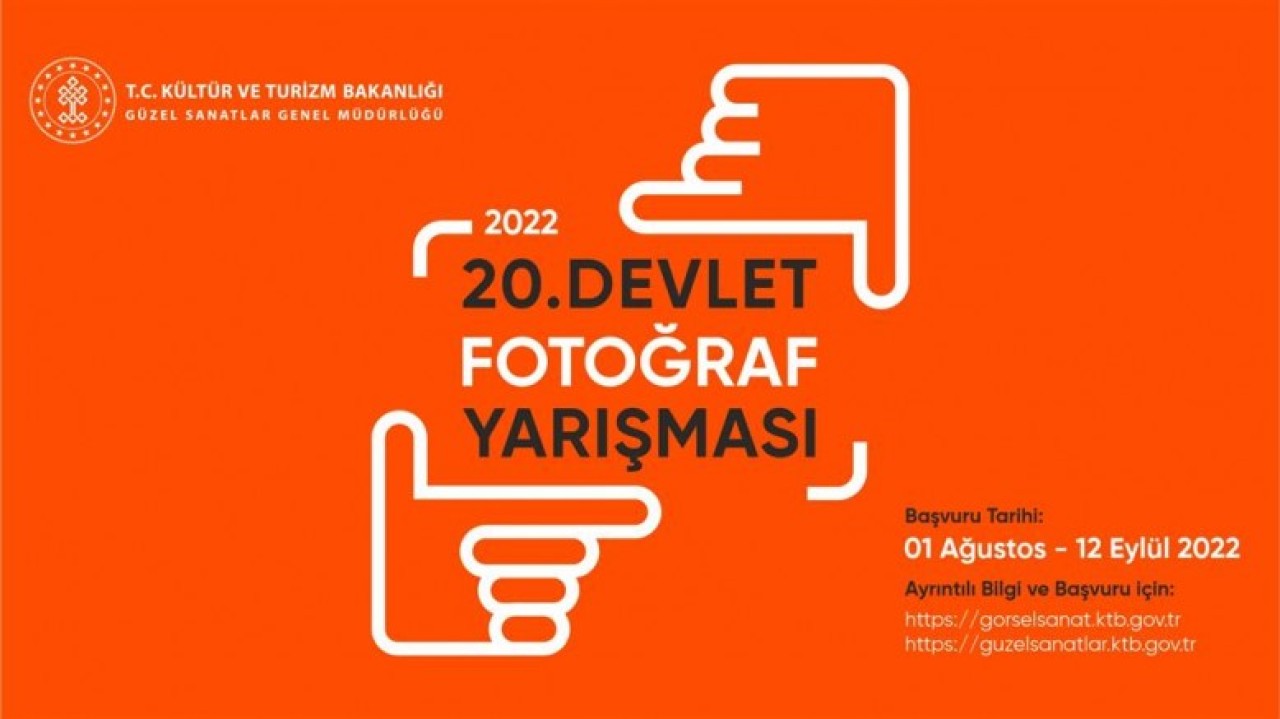 20. DEVLET FOTOĞRAF YARIŞMASI BAŞLIYOR