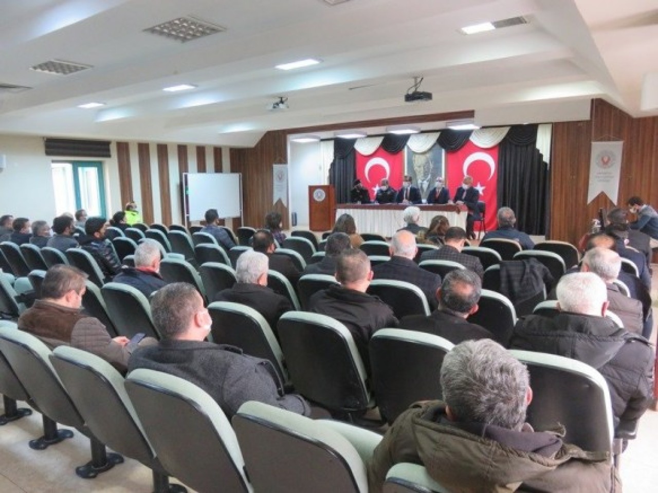 2021-2022 EĞİTİM ÖĞRETİM YILI GÜVENLİK TOPLANTISI YAPILDI