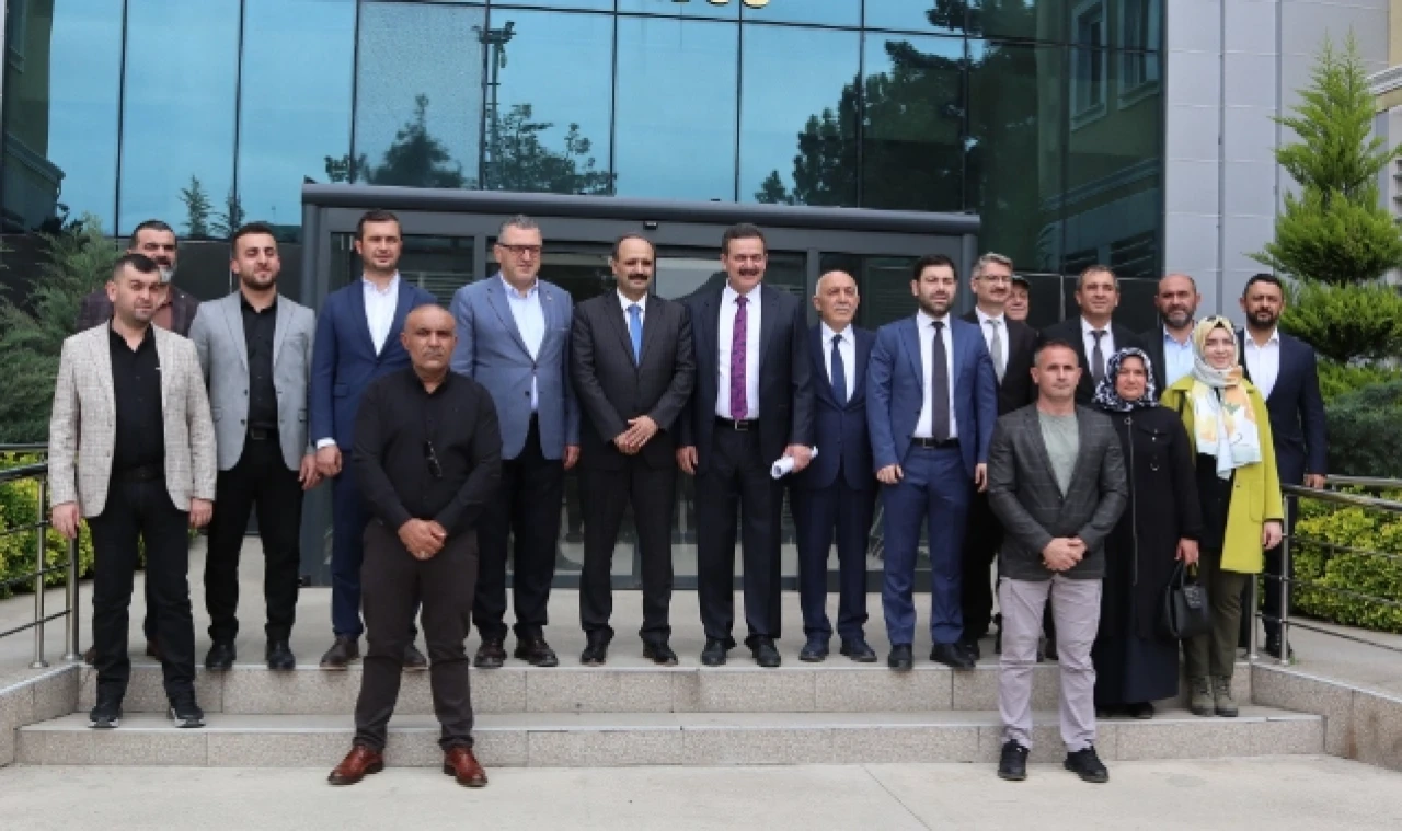 ADAYLARDAN TARIM VE ORMAN İL MÜDÜRLÜĞÜNE ZİYARET