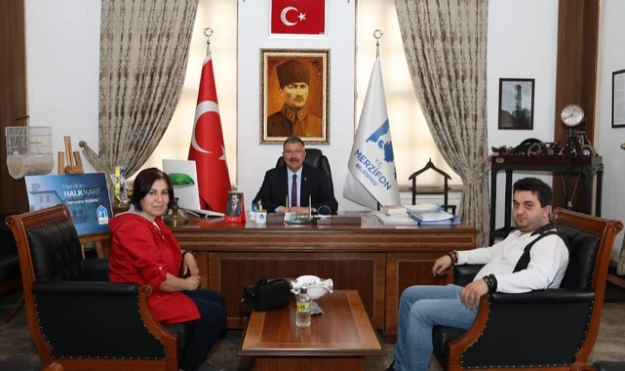ALTUNKAYNAK’TAN BAŞKAN KARGI’YA ZİYARET