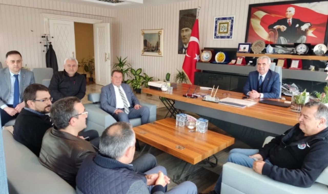 ASLAN VE YÖNETİMİNDEN HAYIRLI OLSUN ZİYARETİ