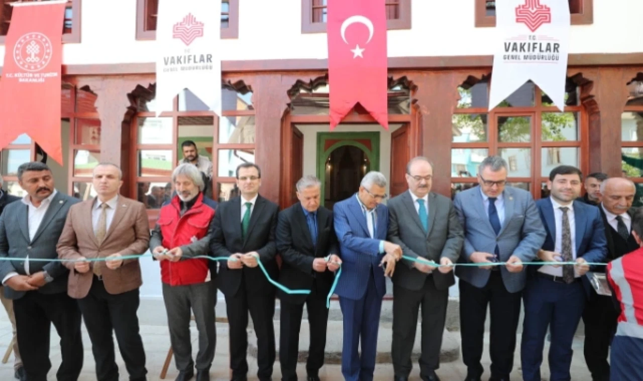 Bakan Yardımcısı Çam'ın Katılımıyla Merzifon Ahçı Hüseyin (Çay) Camii'nin Açılışı Gerçekleşti