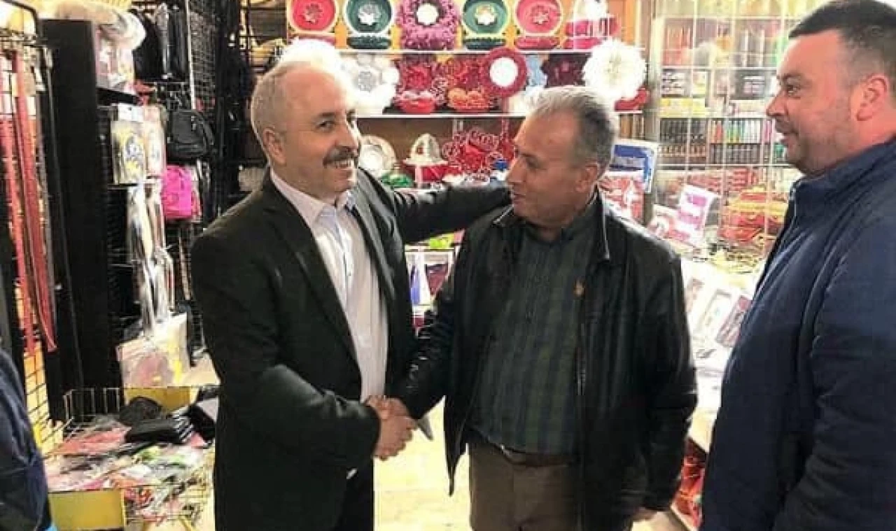 BAŞKAN ÇELİK’E AMASYALI VATANDAŞLARDAN YOĞUN İLGİ