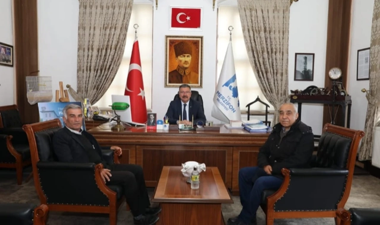 BAŞKANA TEŞEKKÜR ETTİ