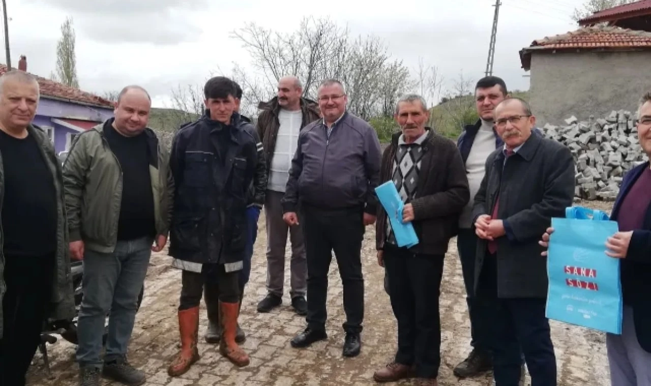 CHP HEYETİ KÖYLERDE