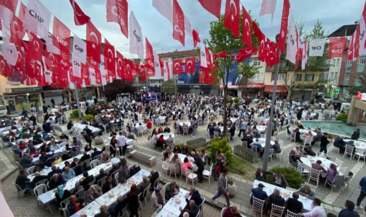 CHP TAŞOVA'DA HALİL İBRAHİM SOFRASI KURDU