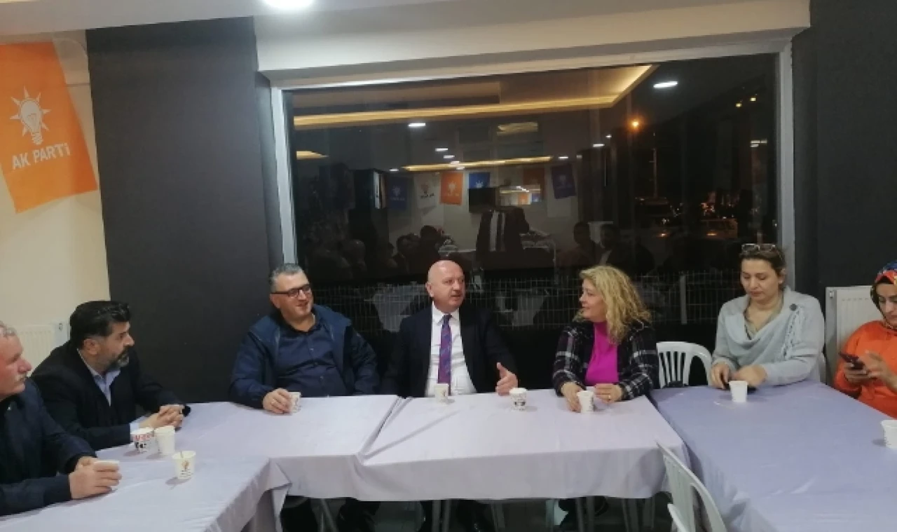 ÇİLEZ VE GÜNDOĞDU MERZİFON SKM’DE PARTİLİLERLE BULUŞTU