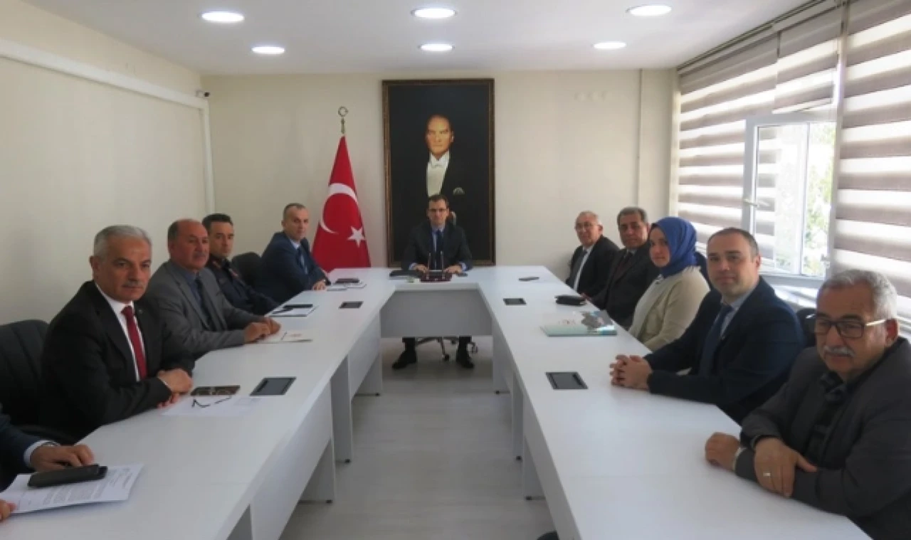 DEPREM KOORDİNASYON TOPLANTISI YAPILDI