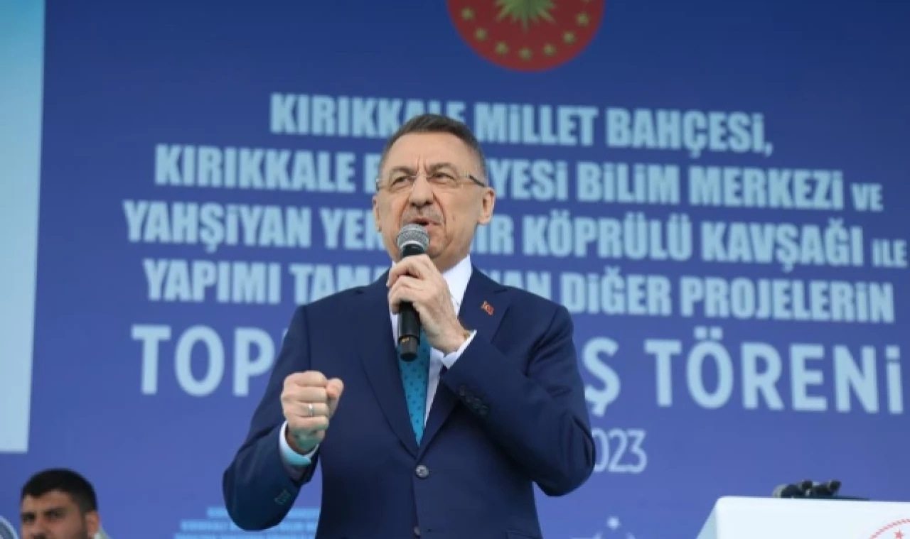 FUAT OKTAY ÇORUM'A HIZLI TREN MÜJDESİ VERDİ