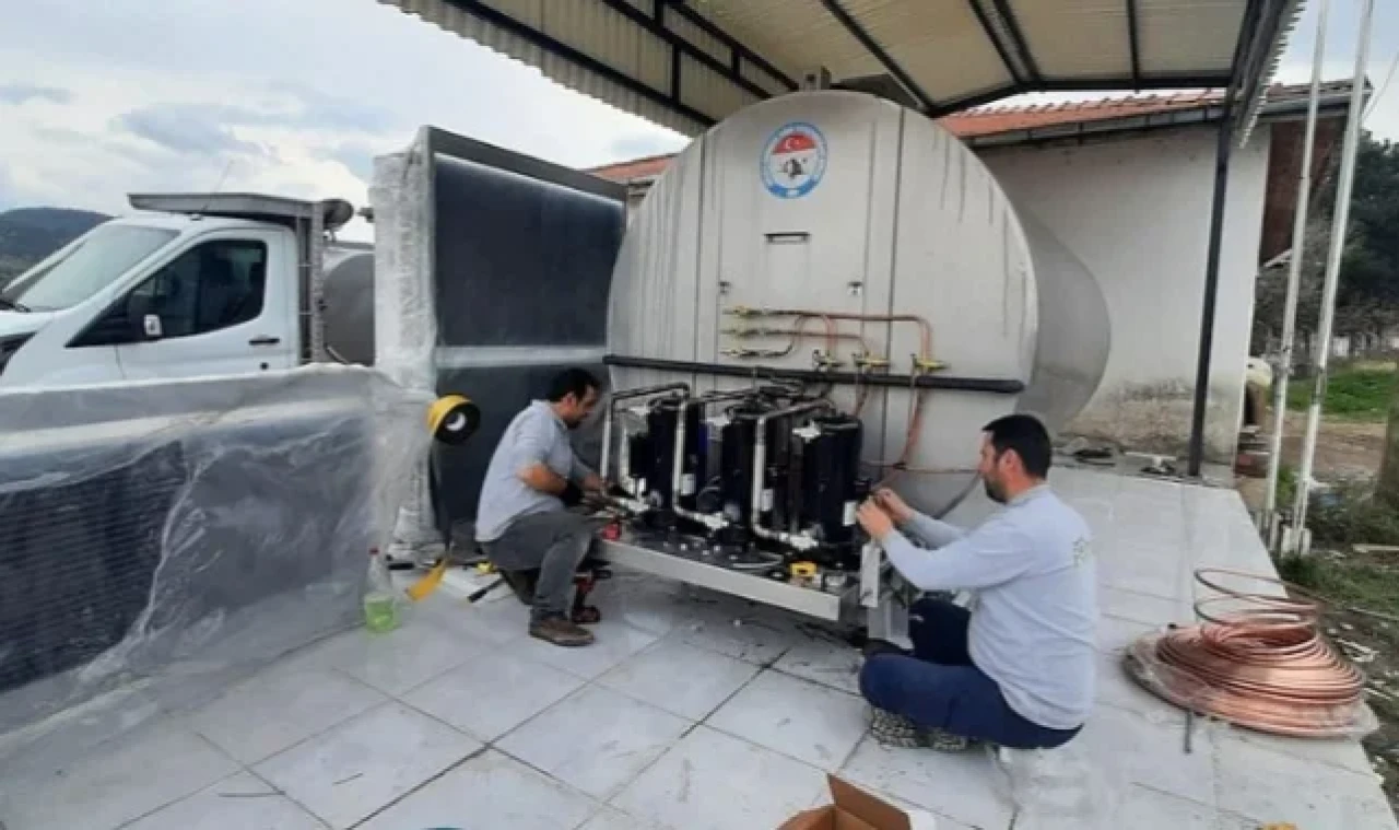 GÖYNÜCEK'TE SÜT KAPASİTESİ ARTIRILIYOR