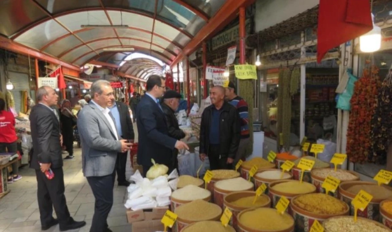 GÜLDOĞAN, ESNAF ZİYARETİNDE BULUNDU