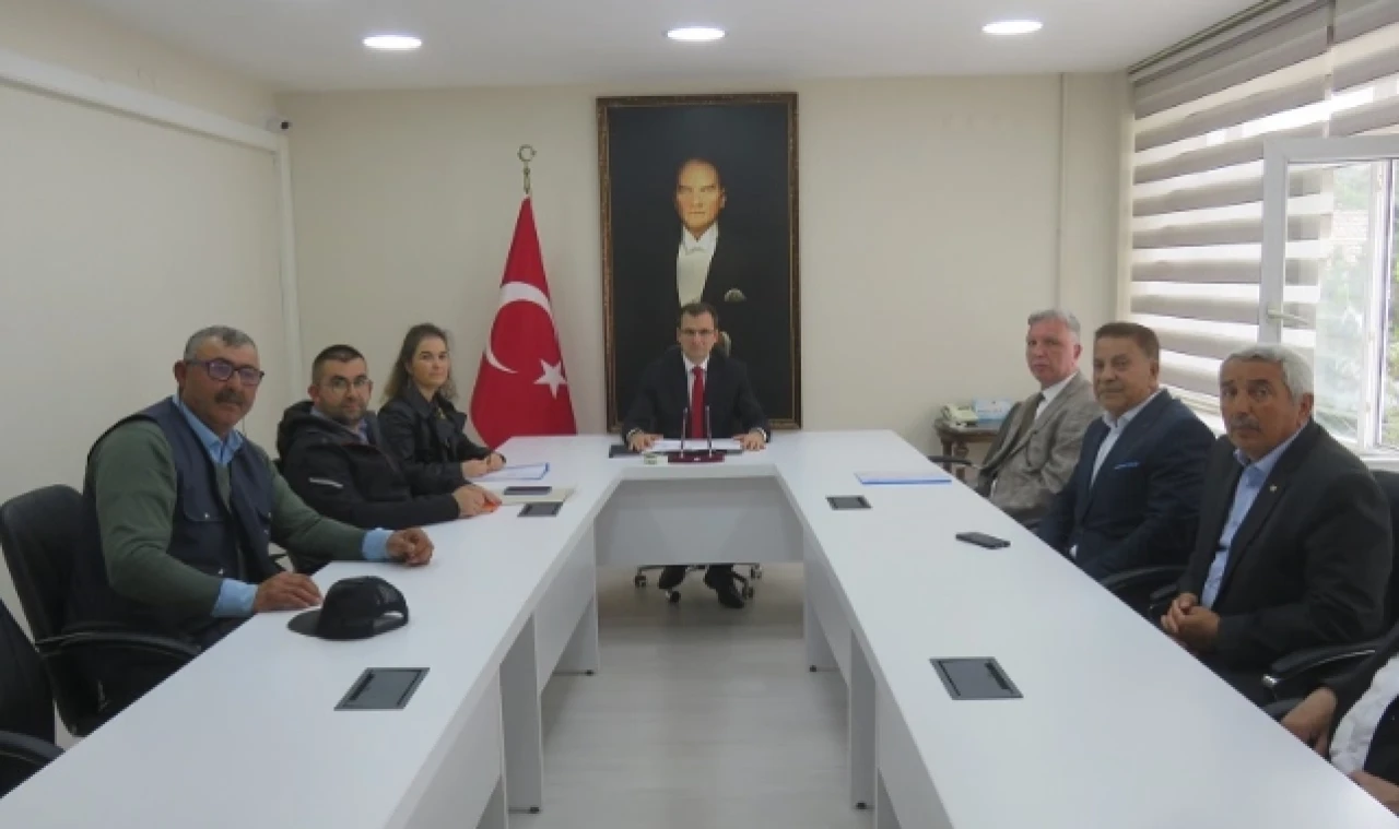 GÜLDOĞAN, TARIM SULAMA TOPLANTISINA BAŞKANLIK ETTİ