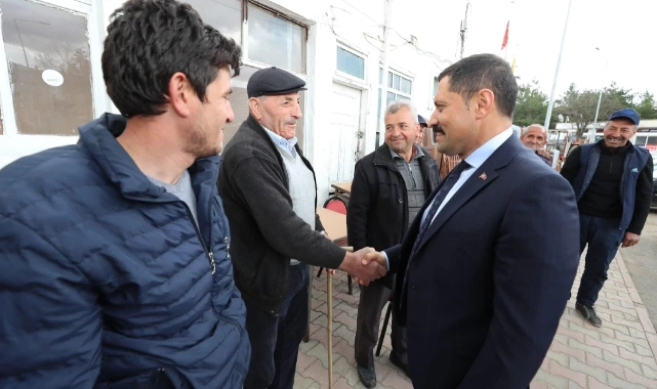 HAMAMÖZÜ’NDE ESNAF ZİYARETLERİ YAPTI