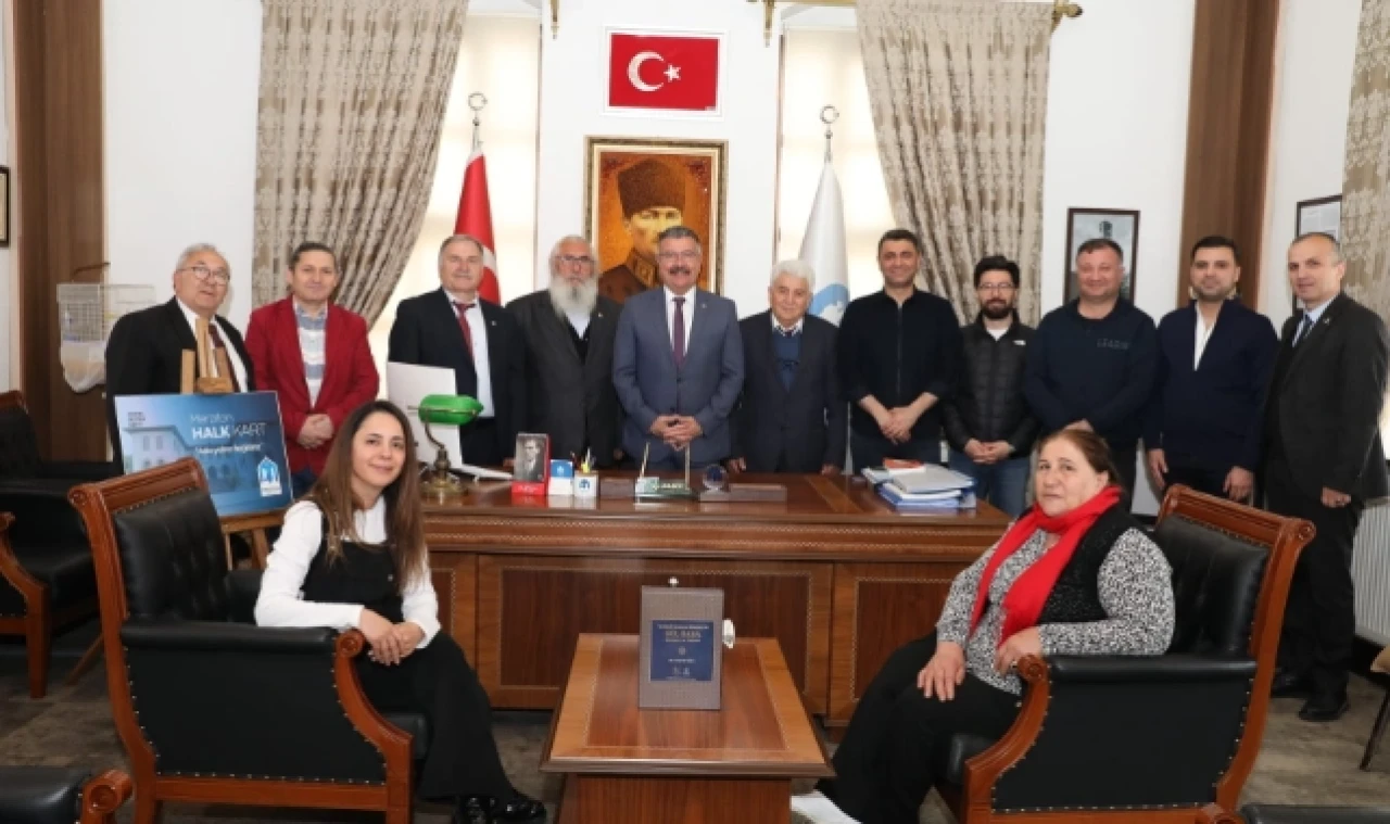KÖKEL, BAŞKAN KARGI’YI ZİYARET ETTİ