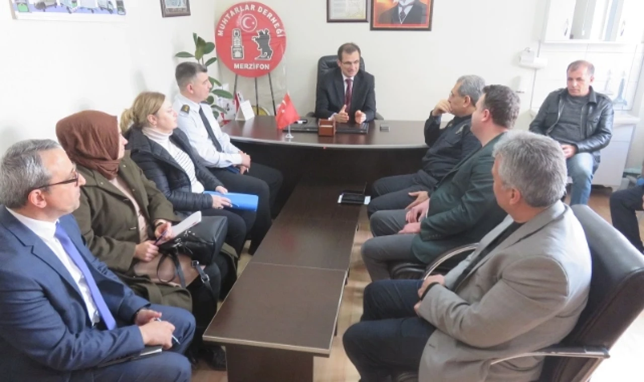MAHSEN MAHALLESİ GÜVENLİK TOPLANTISI YAPILDI