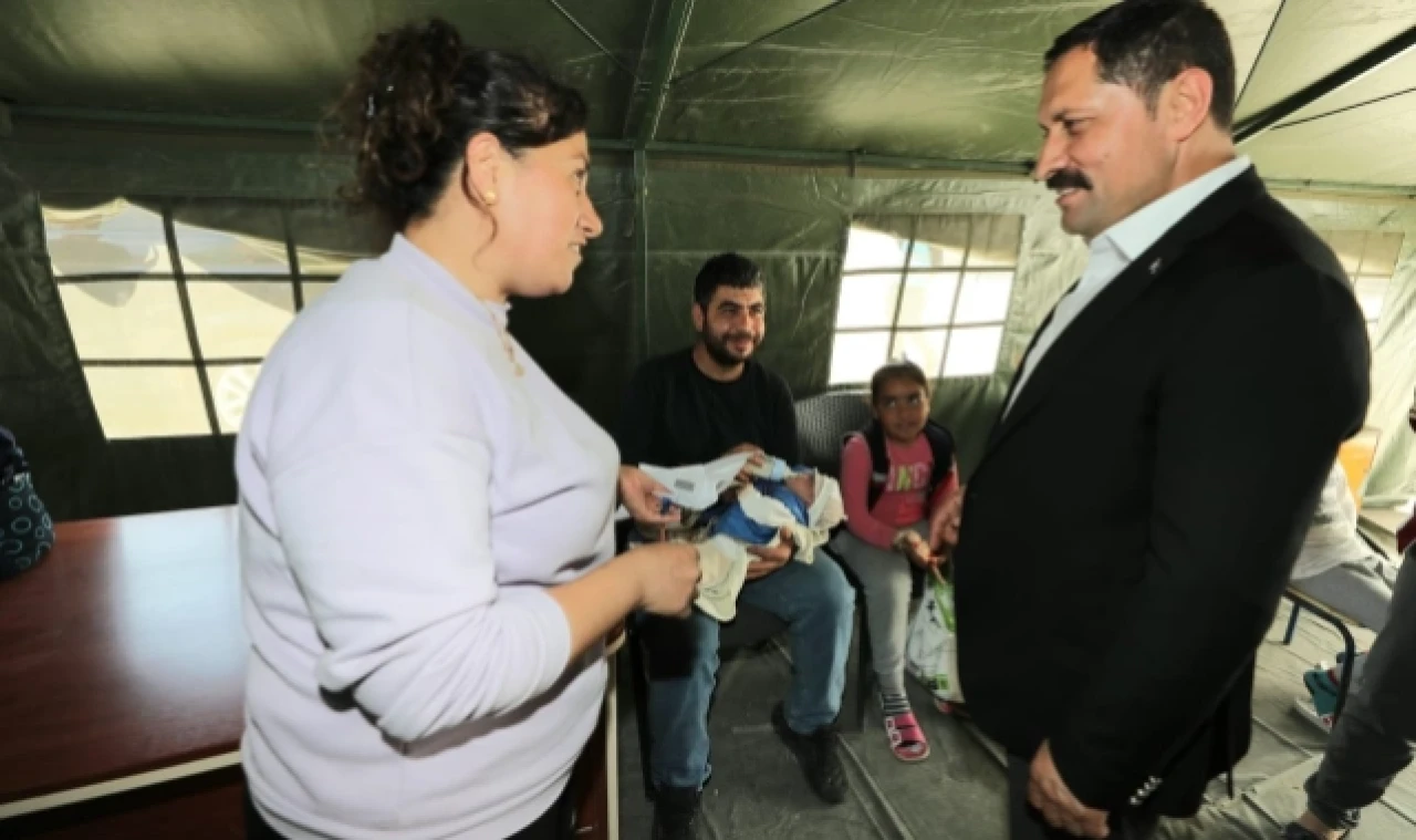MASATLI, DEPREMZEDELERLE BAYRAMLAŞTI