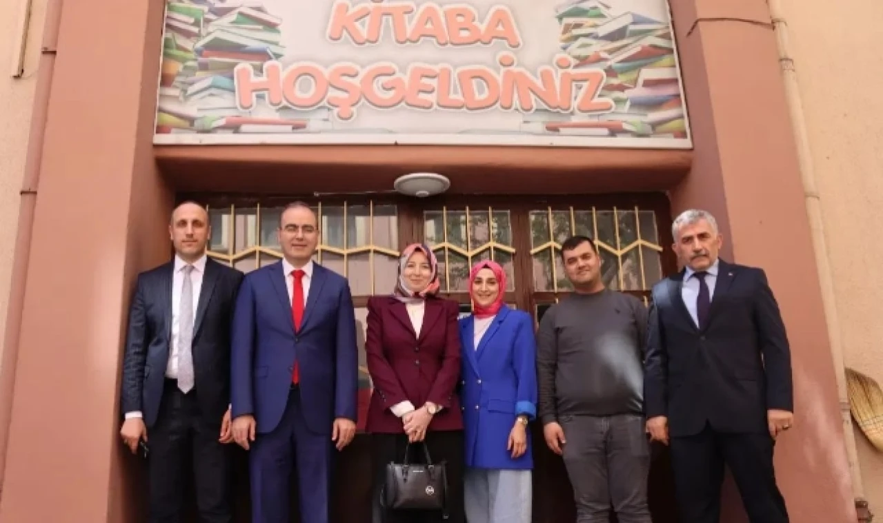 Merzifon Halk Kütüphanesi Misafirlerini Ağırladı