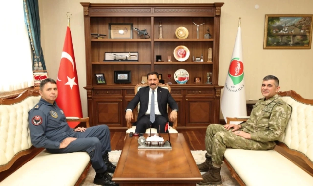 METE PAŞA’DAN VALİ MASATLI’YA ZİYARET
