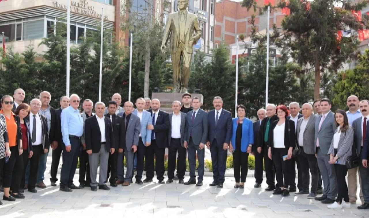 Millet İttifakı Merzifon Esnafını Ziyaret Etti