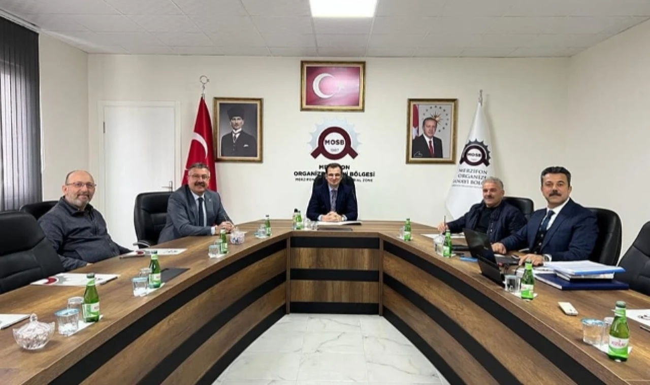 OSB YÖNETİMİ TOPLANDI
