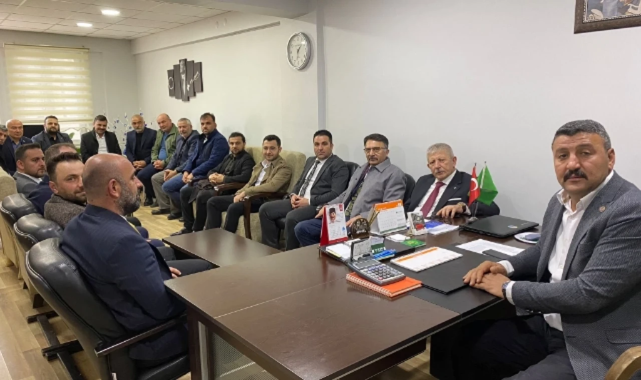 SARI’DAN ZİRAAT ODASI’NA ZİYARET