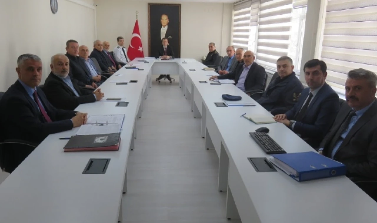 SEÇİM GÜVENLİĞİ TOPLANTISI YAPILDI