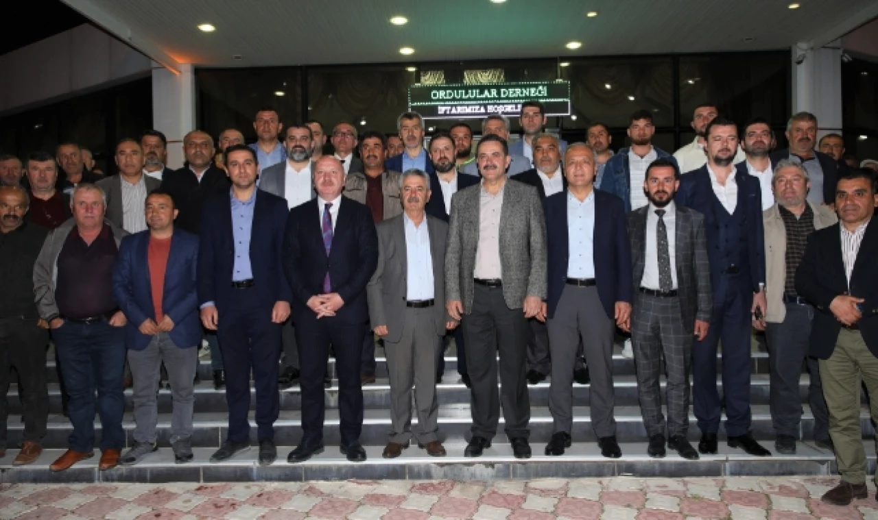SULUOVA’DAKİ ORDULULAR İFTARDA BULUŞTU