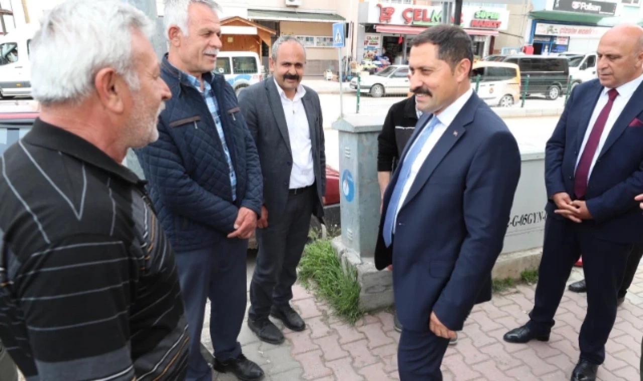 VALİ MASATLI, GÖYNÜCEK'TE ESNAF ZİYARETİNDE BULUNDU
